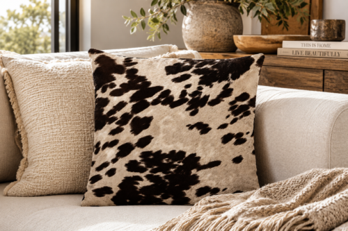 Faux Cow Print