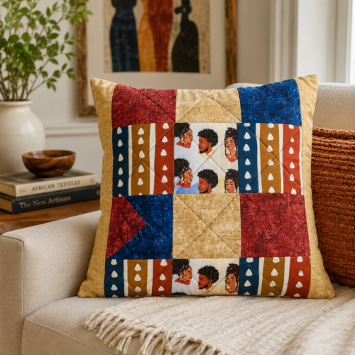 Threads of Legacy Pillow Cover